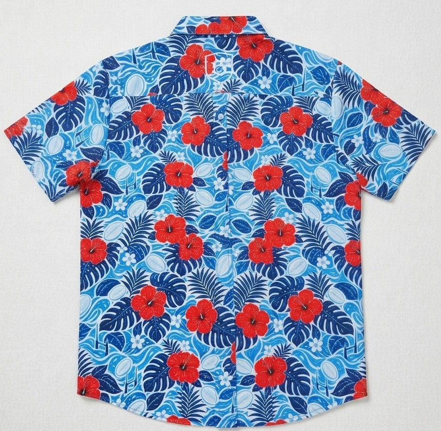 Tiki Try Button Down